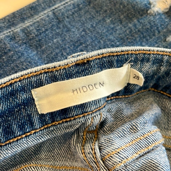 Hidden Jeans Tracey High Rise Straight - Picture 6 of 7